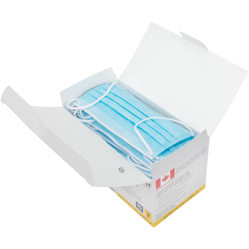 Masques d'intervention jetables, ASTM F2100 Niveau 2, Classe 1 OCP Construction Supplies