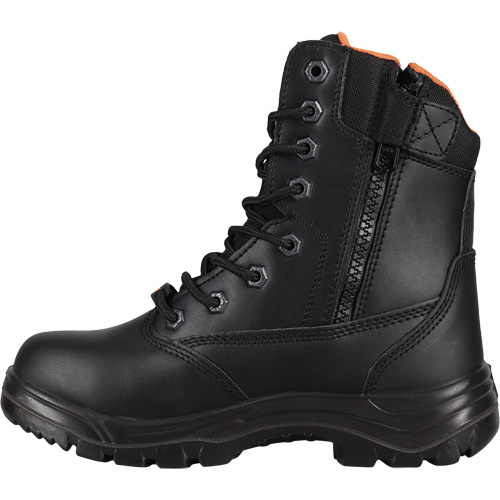 Safety Boots, Leather, Steel Toe, Size 6, Impermeable OCP Construction Supplies