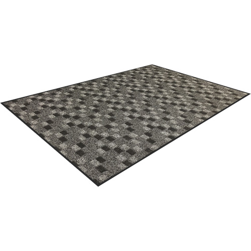 Tapis de vestibule Terra Nova classique, Essuie-pieds, 4' x 6' x 5/16", Charbon OCP Construction Supplies