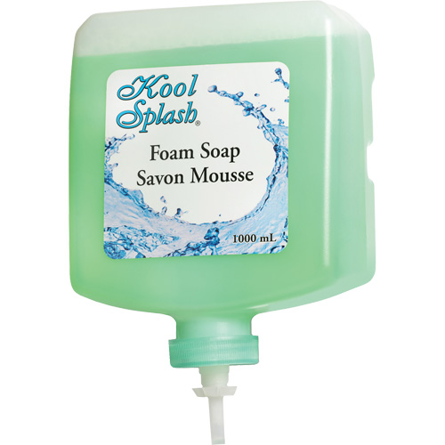 Kool Splash&reg; Soothing Aloe Soap, Foam, 1000 ml, Scented OCP Construction Supplies