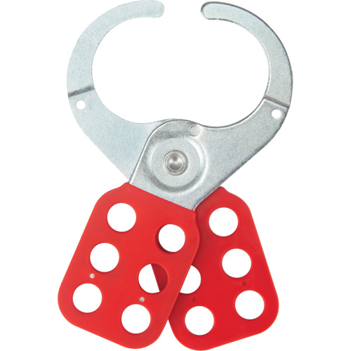 Safety Lockout Hasp, Red OCP Construction Supplies