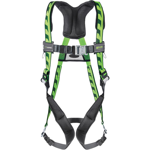 Miller AirCore Harness with Steel Hardware, CSA Certified, Class AE, Large/X-Large, 400 lbs. Cap. OCP Construction Supplies