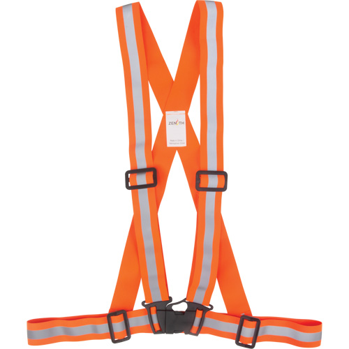 Traffic Harness, High Visibility Orange, Silver Reflective Colour, 3X-Large OCP Construction Supplies