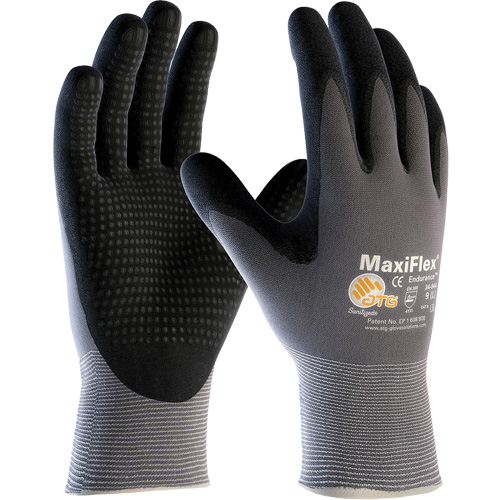 ATG MaxiFlex&reg; Endurance Touchscreen Compatible Gloves, X-Small, Nitrile Coating, 15 Gauge, Nylon/Lycra&reg; Shell OCP Construction Supplies