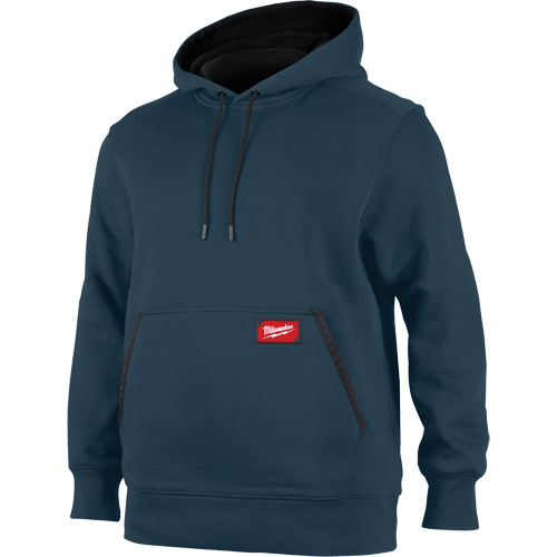 Midweight Pullover Hoodie, Men's, Small, Blue OCP Construction Supplies