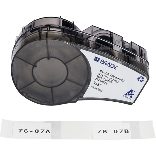 Aggressive Adhesive Multi-Purpose Labels with Ribbon, Black OCP Construction Supplies