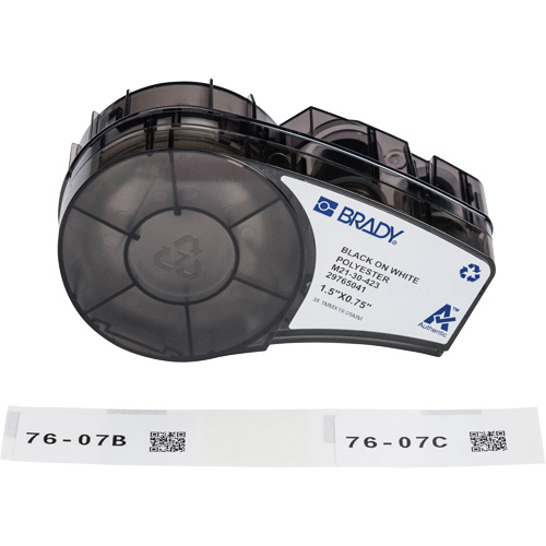 Harsh Environment Multi-Purpose Labels with Ribbon, Black OCP Construction Supplies