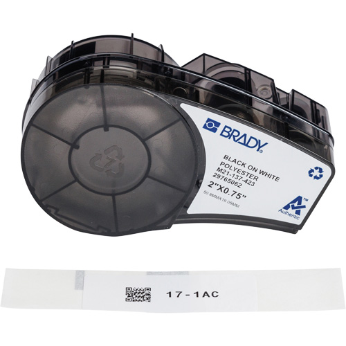 Harsh Environment Multi-Purpose Labels with Ribbon, Black OCP Construction Supplies
