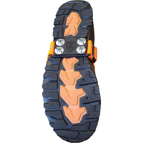 Midcleat&reg; Non-Sparking Ice Cleat, Carbon Steel, Stud Traction, One Size OCP Construction Supplies