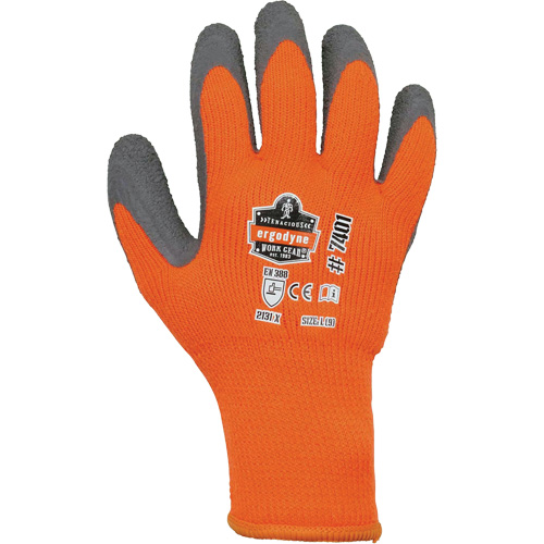 Gants de travail l&eacute;gers et enduits pour l'hiver ProFlex 7401, Moyen, R&ecirc;vetement Latex, Calibre 10 OCP Construction Supplies