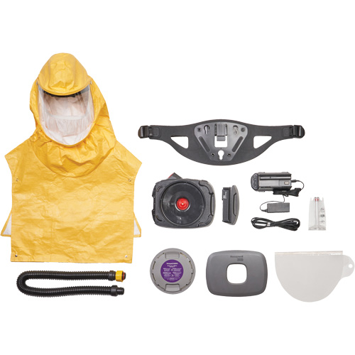 PA700 DECON PAPR Starter Kit with PA111, Lithium-Ion Battery OCP Construction Supplies