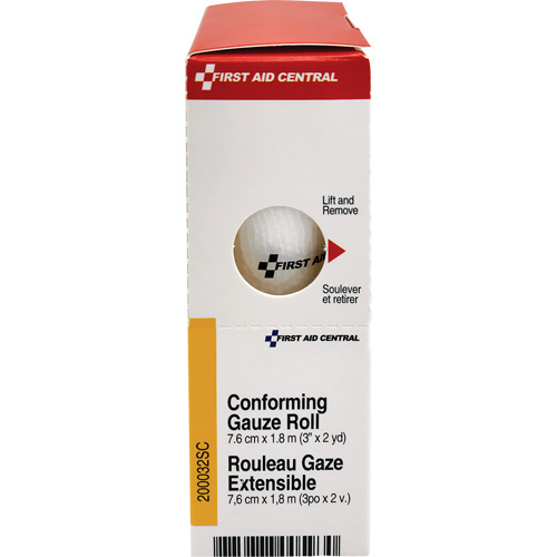 Recharge de bandage en gaze &eacute;tirable et conforme SmartCompliance, Rouleau, 6' lo x 3" la, St&eacute;rile, Dispositif m&eacute;dical Classe 1 OCP Construction Supplies