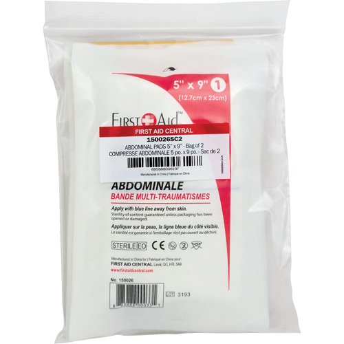 SmartCompliance&reg; Refill Abdominal Trauma Pads OCP Construction Supplies
