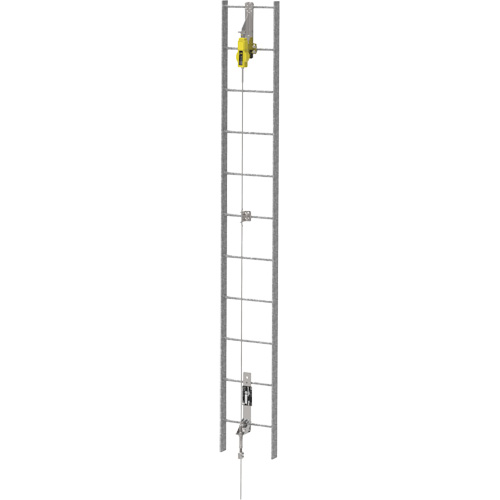 Ensemble de c&acirc;bles de s&eacute;curit&eacute; pour &eacute;chelle verticale Latchways, Acier inoxydable OCP Construction Supplies