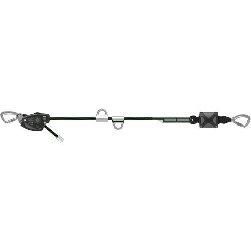 Corde de 60' pour ligne de vie temporaire horizontale, Corde d'alpinisme OCP Construction Supplies