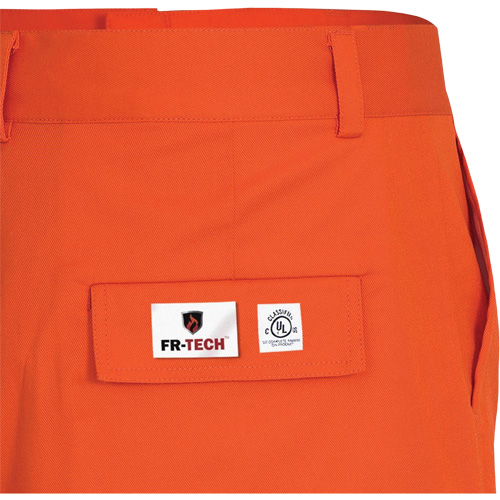 7763 FR-Tech&reg; 88/12 Arc Rated High-Visibility Safety Pants, 38, x 32, High Visibility Orange, 9.7 cal/cm² OCP Construction Supplies