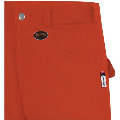 7765 FR-Tech&reg; 88/12 Arc Rated High-Visibility Safety Cargo Pants, 30, x 32, High Visibility Orange, 10 cal/cm² OCP Construction Supplies