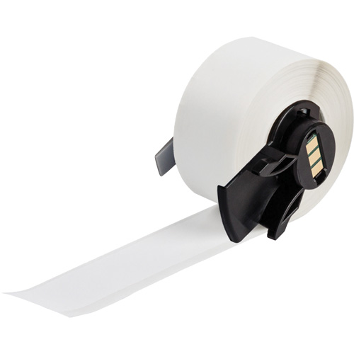 Multi-Purpose Label Tape, Vinyl, White, 1.9" Width OCP Construction Supplies