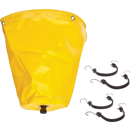 Ultra-Drip Diverter&reg; Pipe Drip Diverter, 1.5" L x 1.5" W, Vinyl OCP Construction Supplies