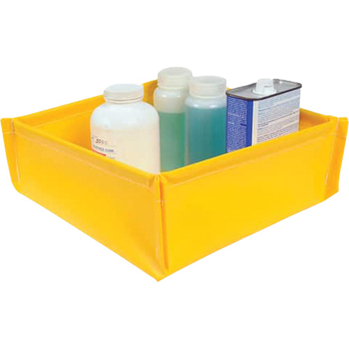 Flexible Ultra-Utility Tray&reg;, 12" L x 12" W x 4.8" H, 1.5 US Gal. Spill Capacity OCP Construction Supplies