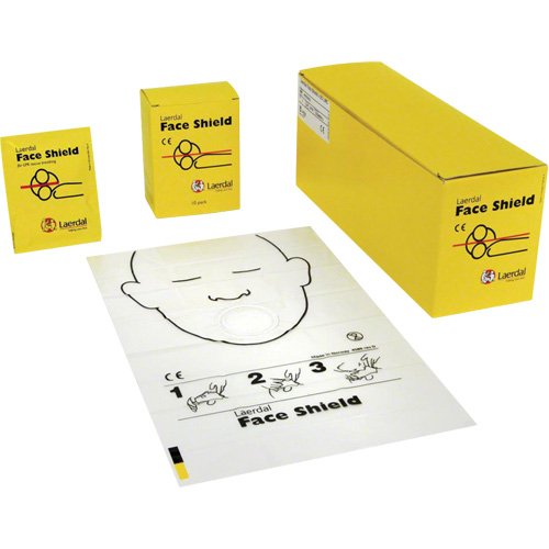 &eacute;cran facial Laerdal, Masque &agrave; usage unique, Classe 1/Classe 2 OCP Construction Supplies