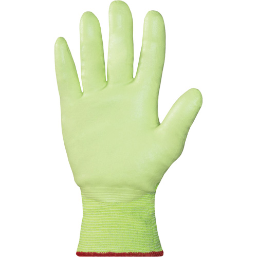 S21TXUGFN High-Visibility Cut-Resistant Gloves, Size 5/2X-Small, 21 Gauge, Nitrile Coated, TenActiv Shell, ASTM ANSI Level A9 OCP Construction Supplies