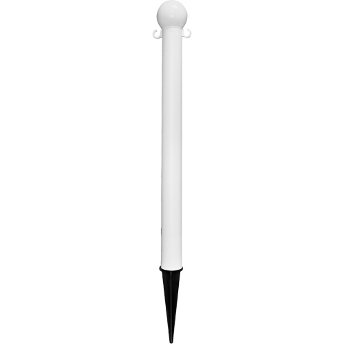 Ground Poles, White OCP Construction Supplies