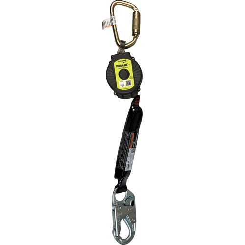 Miller TurboLite+ Personal Fall Limiter, 11', Web, Stationary OCP Construction Supplies