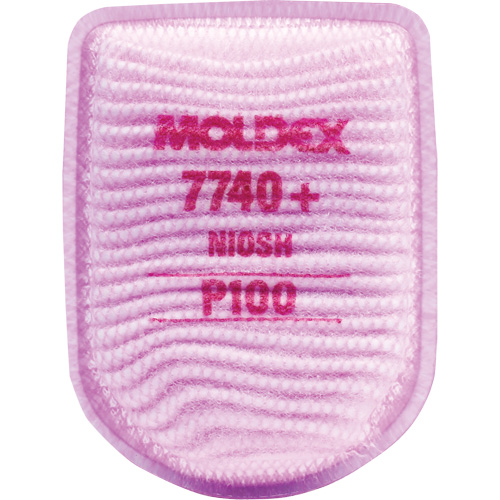 Semi-Rectangular Respirator Filter with IonicAir Filtration Technology, Particulate Filter, P100+ Filter OCP Construction Supplies