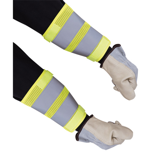 164A High-Visibility Yellow 8" Traffic Cuffs OCP Construction Supplies
