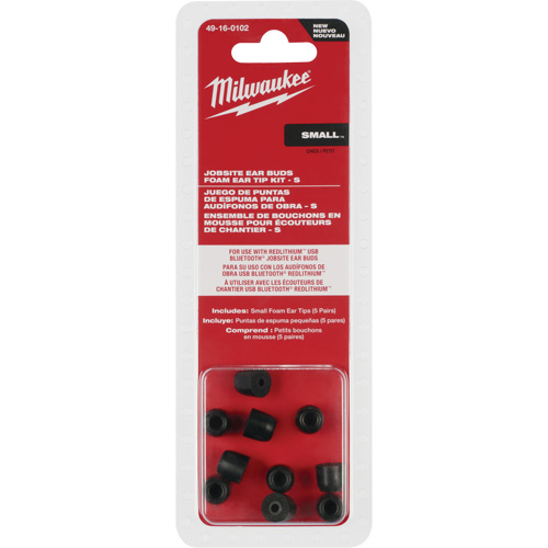 Ensemble de petits embouts pour bouchons d'oreilles de chantier OCP Construction Supplies