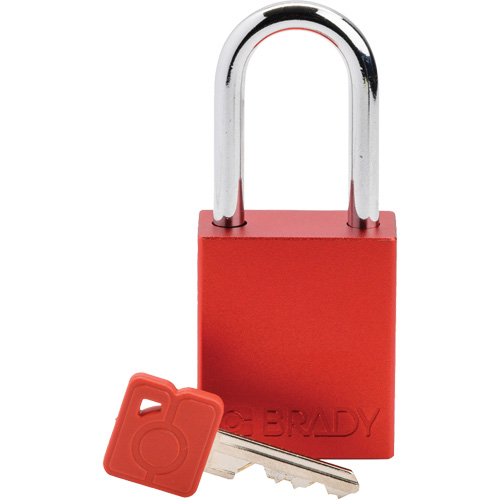 Cadenas de s&eacute;curit&eacute;, Cadenas de s&eacute;curit&eacute;, Cl&eacute;s diff&eacute;rentes, Aluminium, Largeur de 1-1/2" OCP Construction Supplies