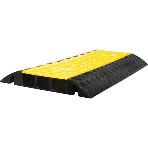 Polyurethane Cable Protector, 3 Channels, 35.43" L x 19.69" W x 3" H OCP Construction Supplies