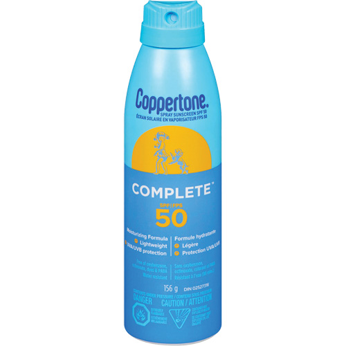 Coppertone&reg; Complete Sun Protection, SPF 50, Spray OCP Construction Supplies