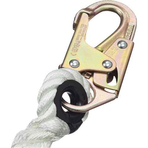 LAN-1222-4 5/8" Restraint Rope Lanyard, 1 Legs, 4', CSA Class A OCP Construction Supplies