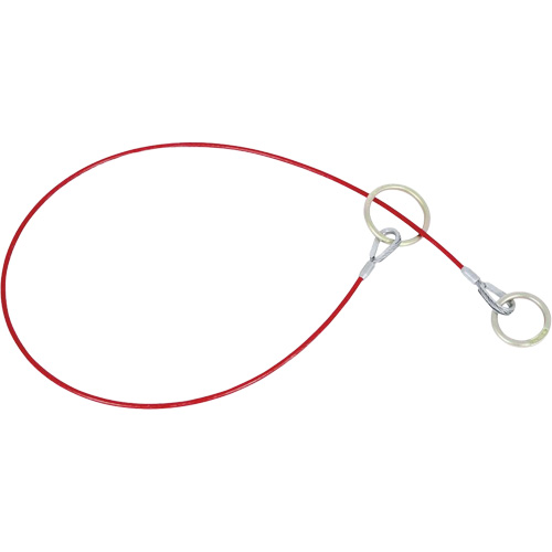 AS-21110-6 6' Cable Anchor with O-Ring Ends, Sling, Permanent Use OCP Construction Supplies