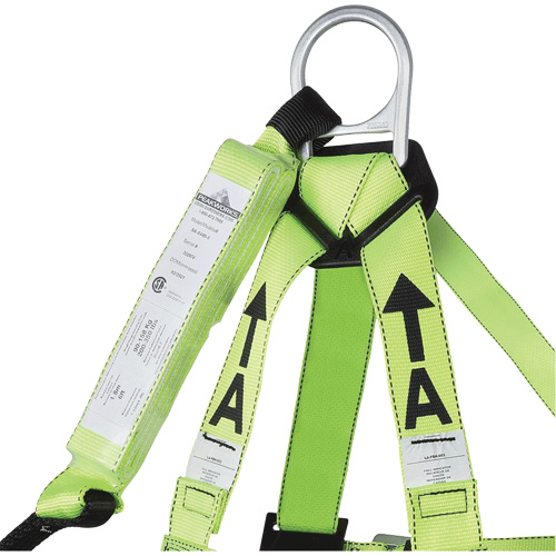 FBH-10000A5440-6 6' Class A Harness & Lanyard with 220 lbs. Capacity, Harness/Lanyard Combo OCP Construction Supplies