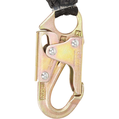 SRL-70502-6LE Cordage de s&eacute;curit&eacute; autor&eacute;tractable avec paquet, 6', Dyneema, Pivotant OCP Construction Supplies