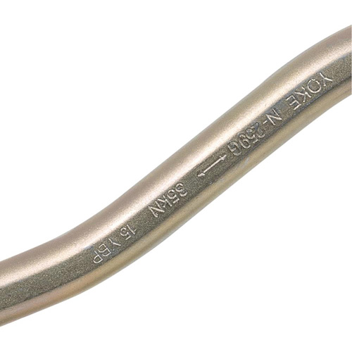 CP-04011-1 Zinc Plated Carabiner with 2" Gate Opening, Steel OCP Construction Supplies