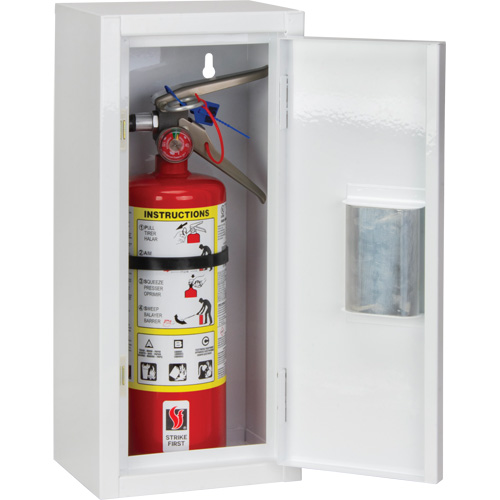 Indoor Fire Extinguisher Cabinet, 8" W x 18" H x 6" D OCP Construction Supplies