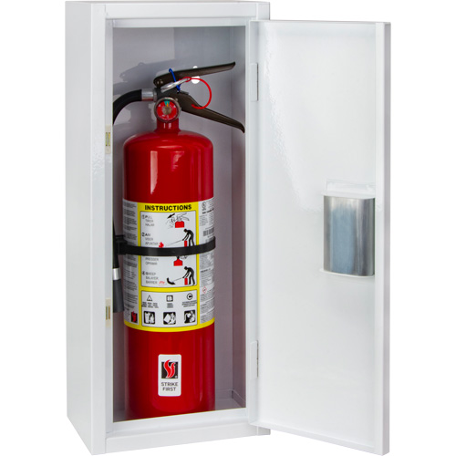 Indoor Fire Extinguisher Cabinet, 10" W x 24" H x 7" D OCP Construction Supplies