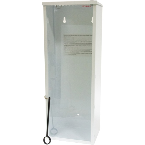 Light-Duty Fire Extinguisher Cabinet, 8" W x 22" H x 6" D OCP Construction Supplies