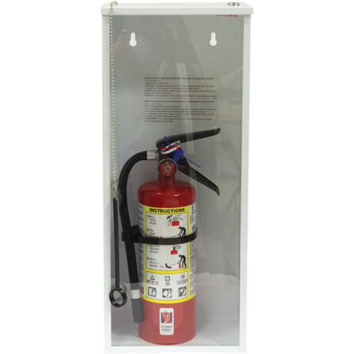 Light-Duty Fire Extinguisher Cabinet, 10" W x 24" H x 6" D OCP Construction Supplies