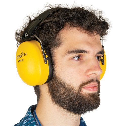 Passive Ear Muffs, Headband, 25 NRR dB OCP Construction Supplies