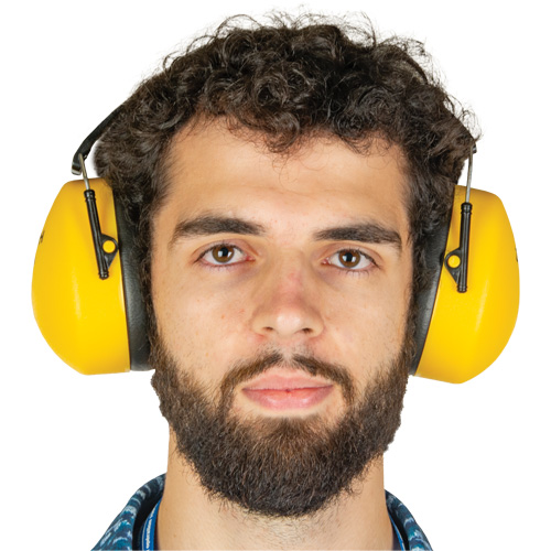 Passive Ear Muffs, Headband, 25 NRR dB OCP Construction Supplies