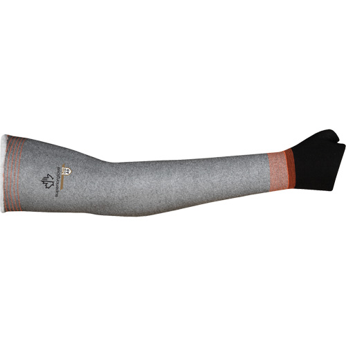 Manchettes ultras minces r&eacute;sistantes &agrave; la coupe SL21TX18TE, TenActiv, 18", ASTM ANSI niveau A9, Gris OCP Construction Supplies