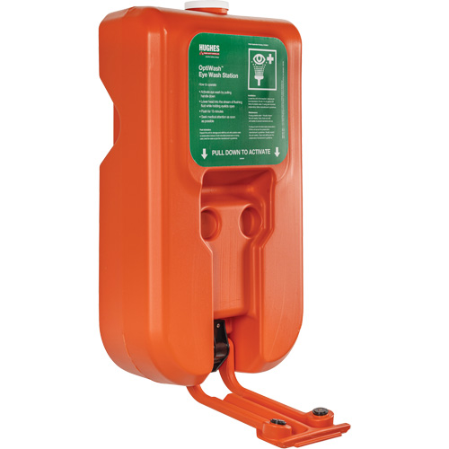 Portable Self-Contained Eyewash Station, Gravity-Fed, 10 gal. Capacity, Meets ANSI Z358.1 OCP Construction Supplies