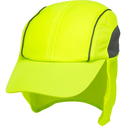 Cooling Hat with Neck Shade, Hi-Vis Lime OCP Construction Supplies