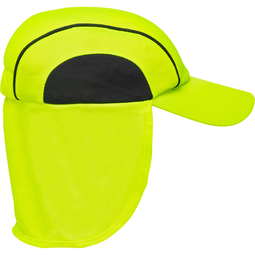 Cooling Hat with Neck Shade, Hi-Vis Lime OCP Construction Supplies