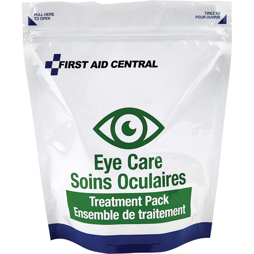 10-Piece Eye Care Refill Pack for Emergency Response First Aid Kit OCP Construction Supplies